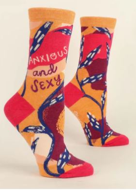 Anxious AND Sexy Crew Socks