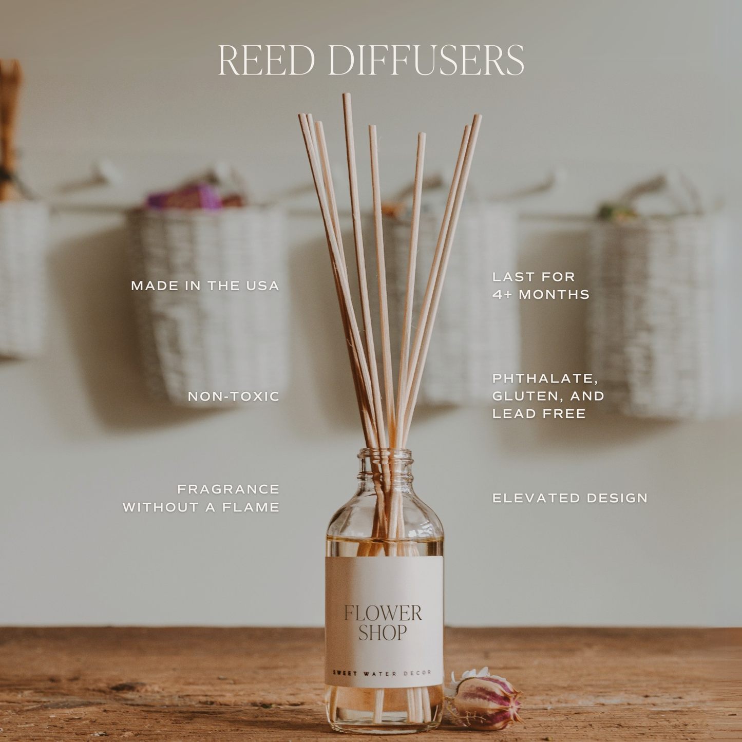 Christmas Clear Reed Diffuser