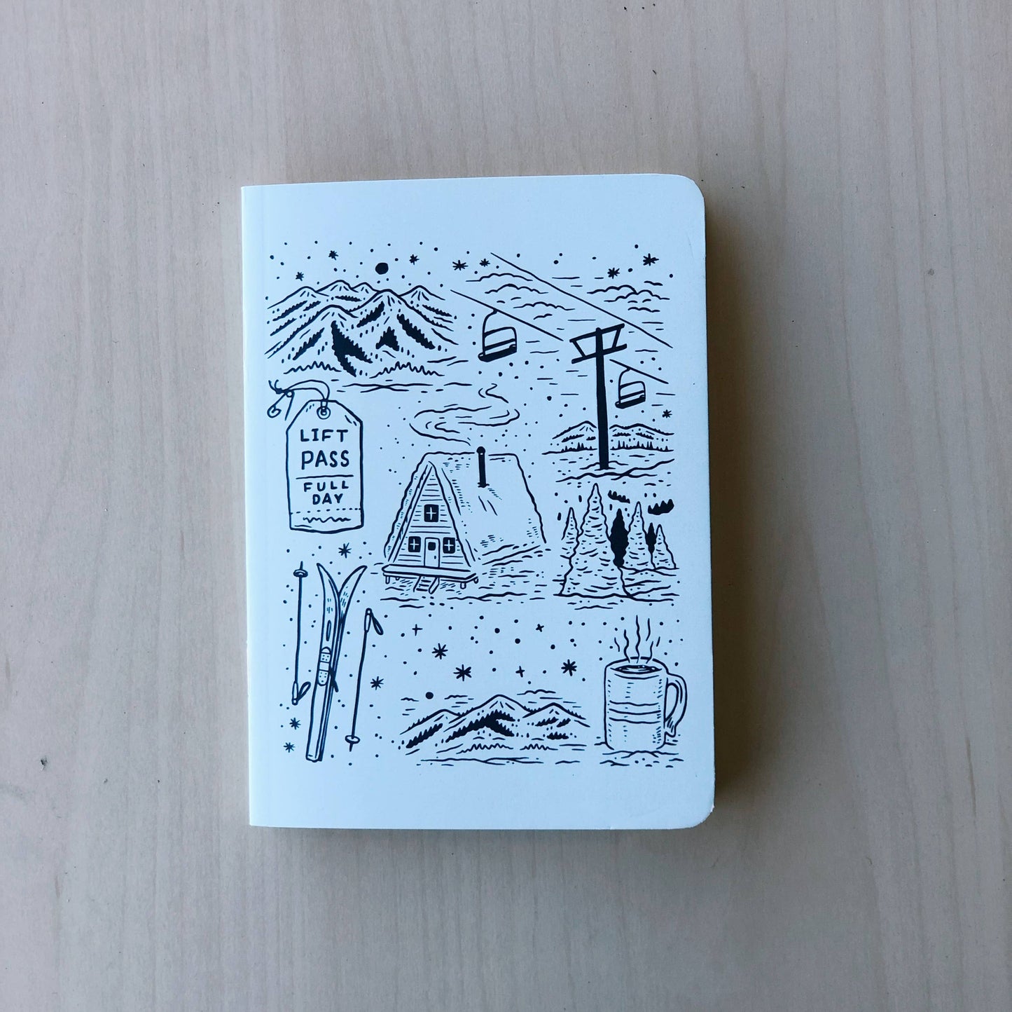 Mini Ski Days Notebook
