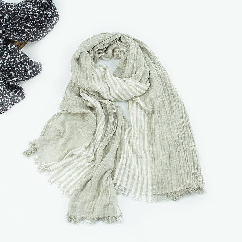 Stripe Boho Scarf