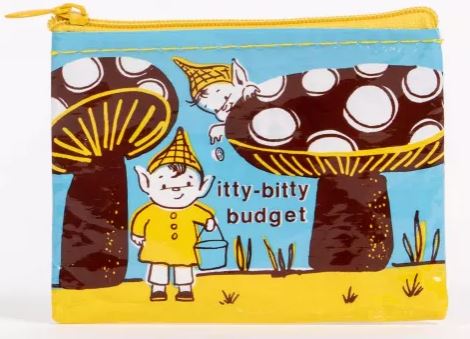 Itty Bitty Budget Coin Purse