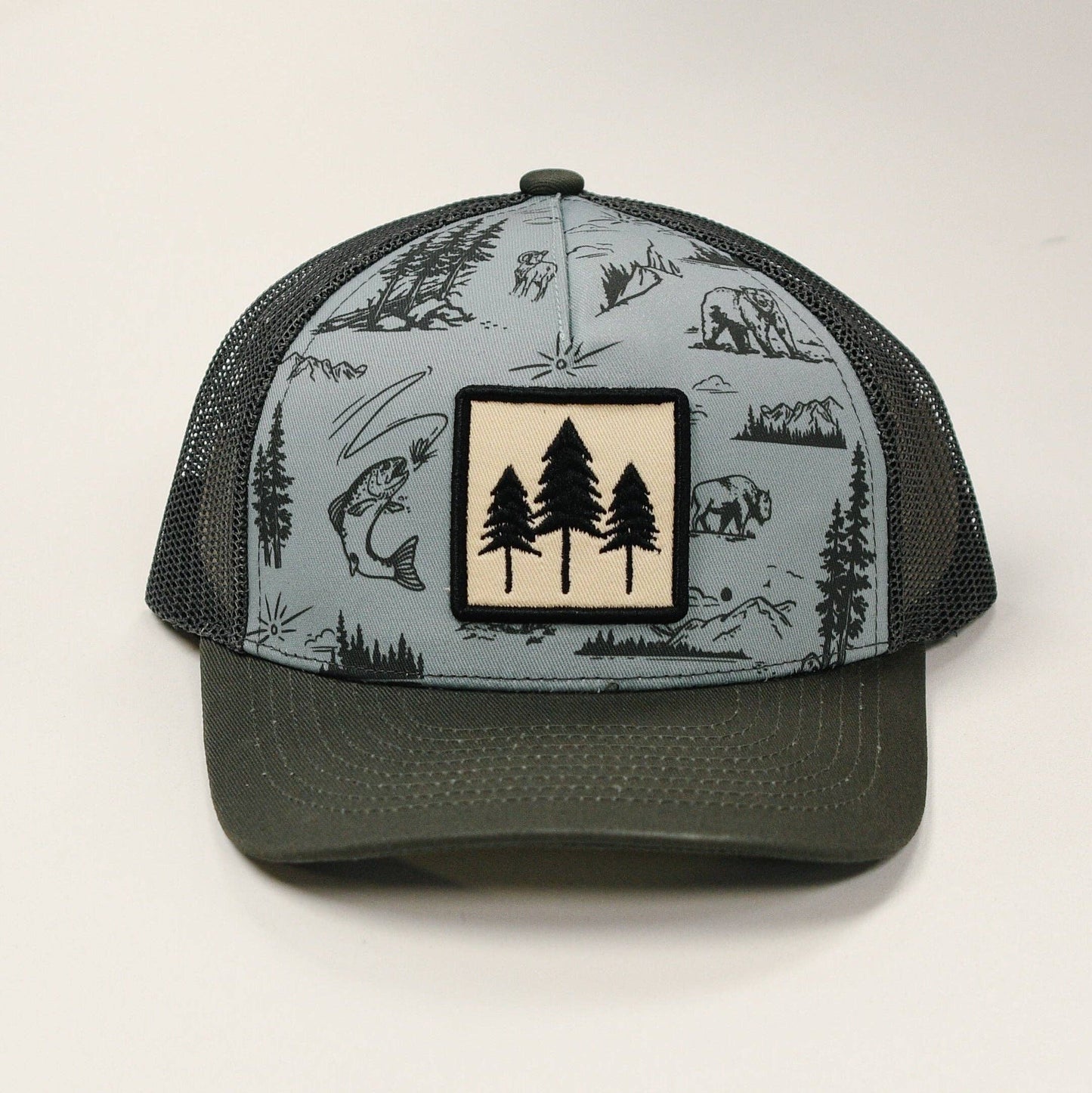 National Forest Unisex Trucker - Blue