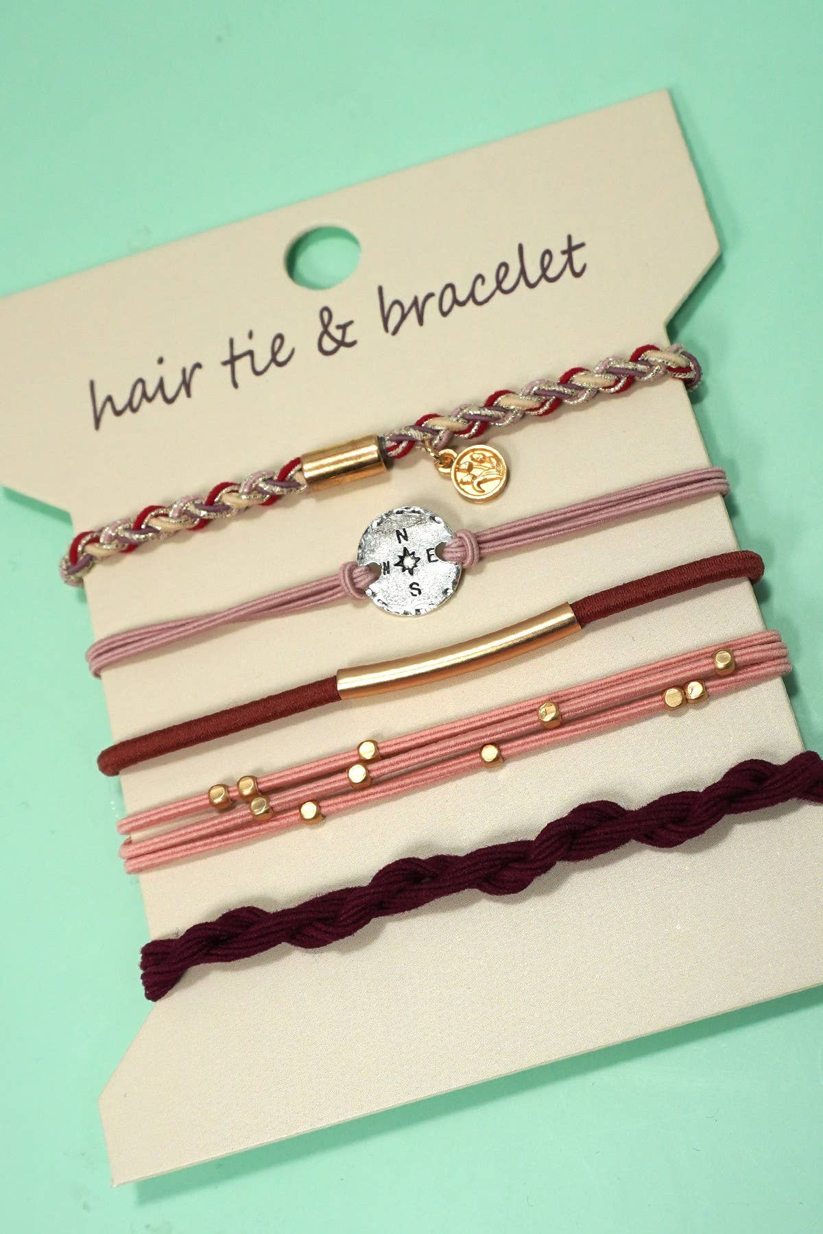 BOHO DUAL FUNCTION KNOT BRACELET HAIR TIES