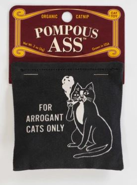 Pompous Ass Catnip Toy