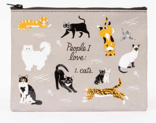 People I Love: CATS Zipper Pouch