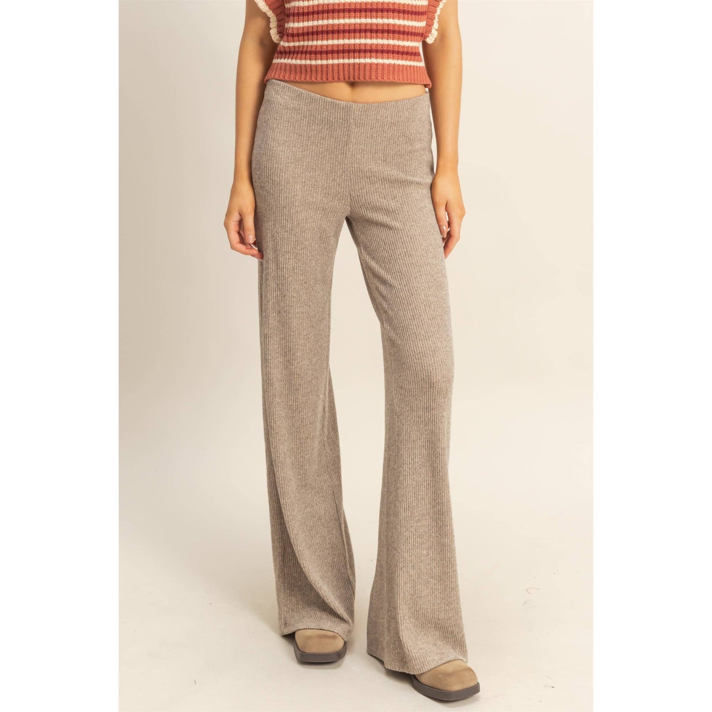 Essential Knit Flare Pants