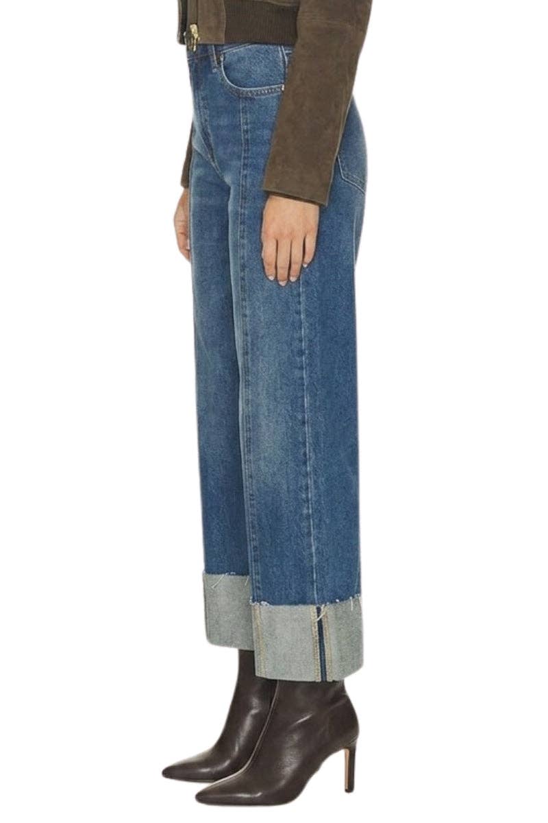 INSEAM TRANSFORM HIGH RISE TUMMY CONTROL A-WIDE JEANS