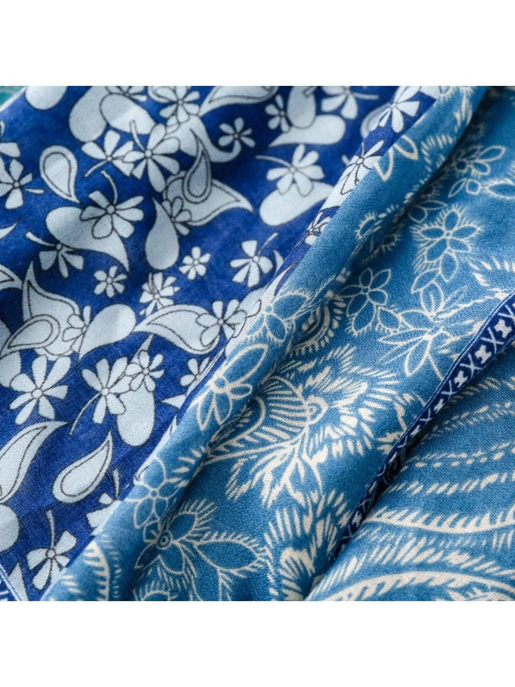 Paisley Print Long Scarf for Women