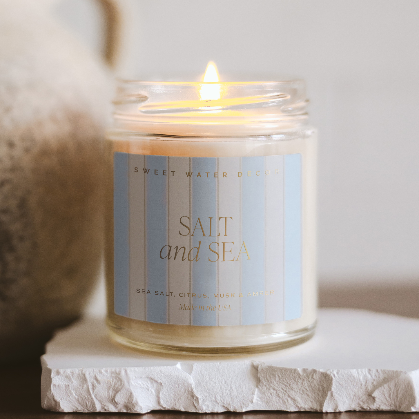 *NEW* Salt and Sea 9 oz Soy Candle