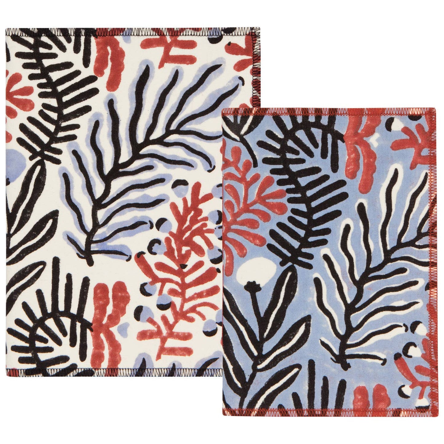 Entwine Block Print Notebooks Set of 2