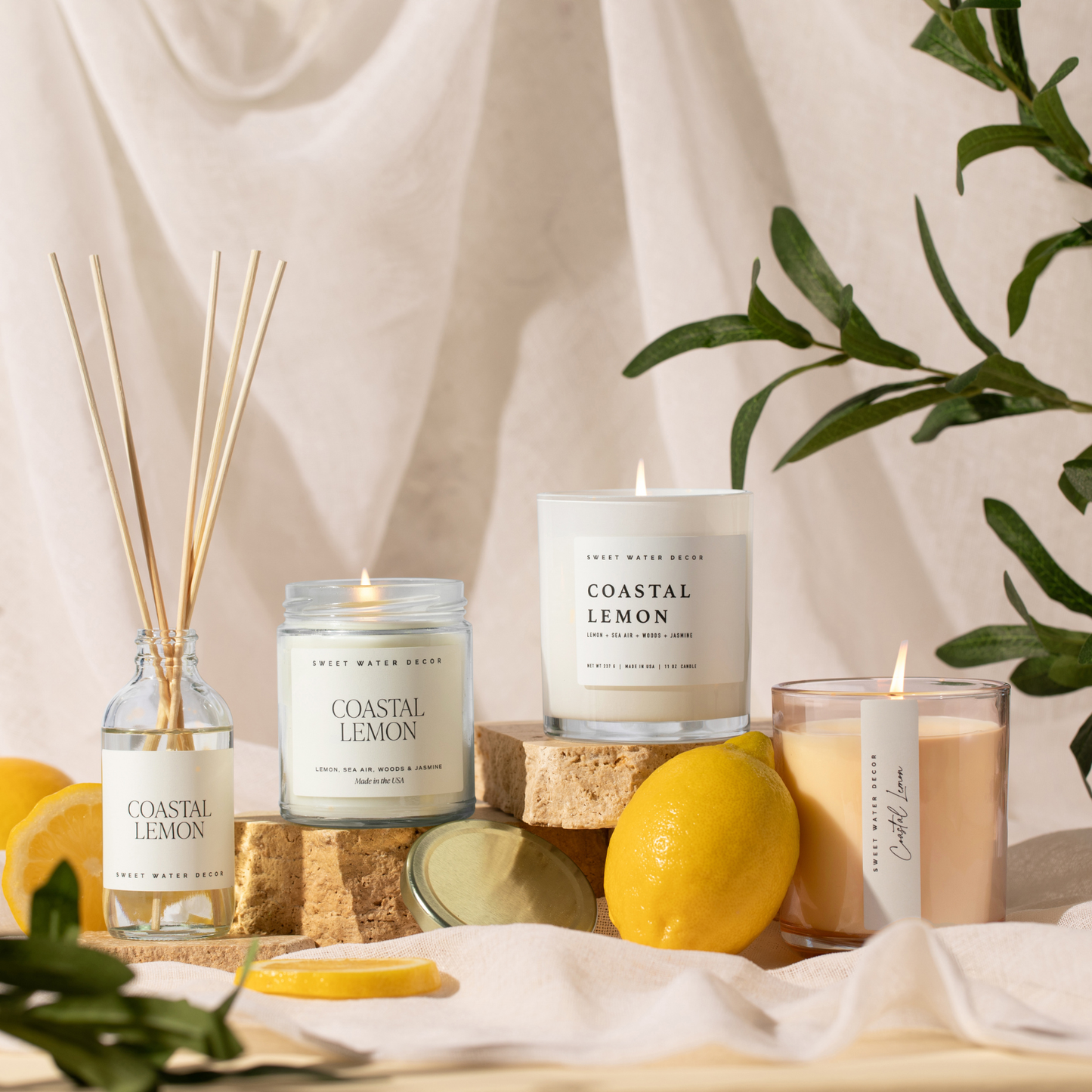 *NEW* Coastal Lemon Reed Diffuser