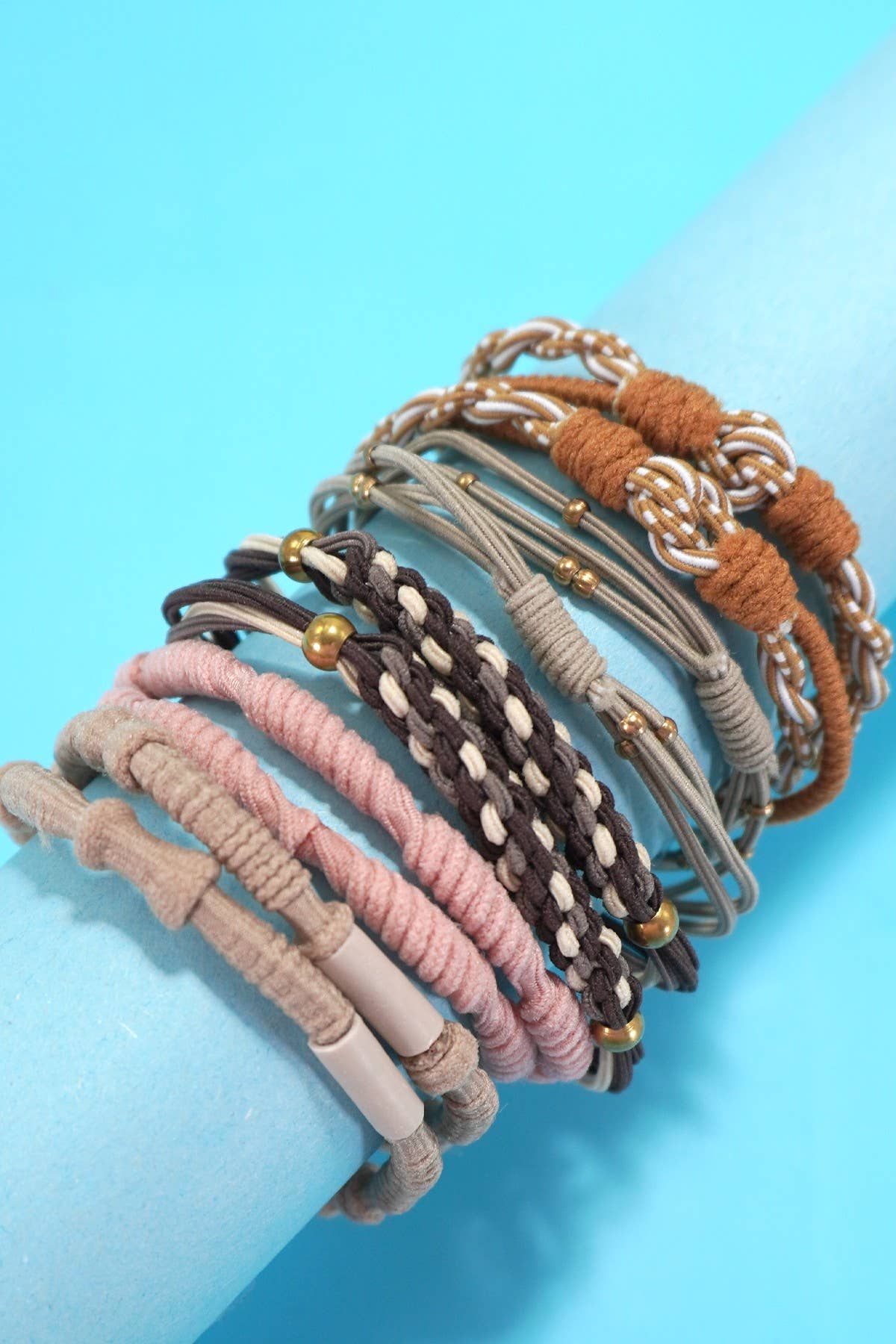 BOHO DUAL FUNCTION BRACELET HAIR TIES