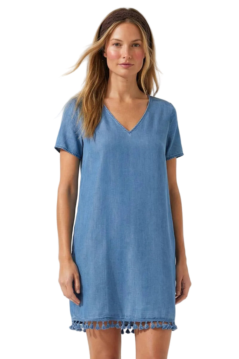 Tassel Shift Dress