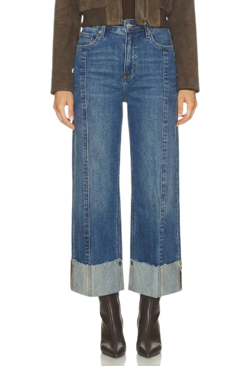 INSEAM TRANSFORM HIGH RISE TUMMY CONTROL A-WIDE JEANS