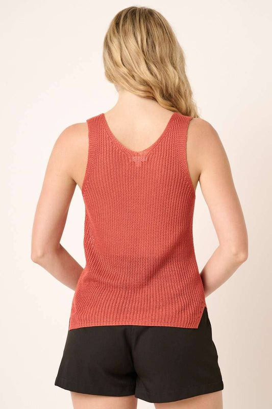SWEATER TANK TOP
