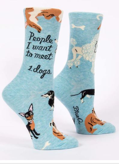 People I Want to Meet: DOGS Crew Socks