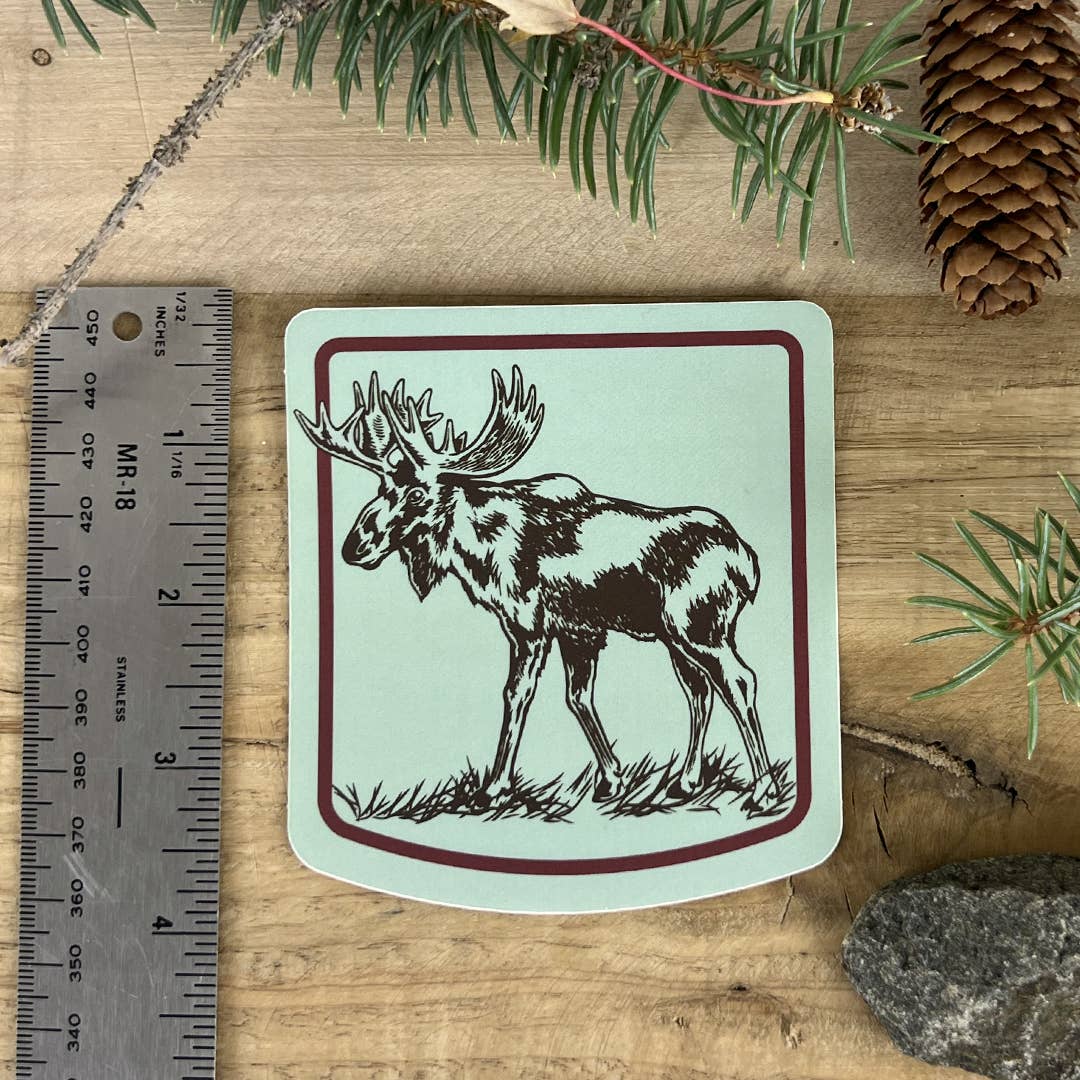 Moose Sticker