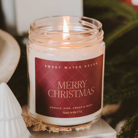 *NEW* Merry Christmas 9 oz Soy Candle