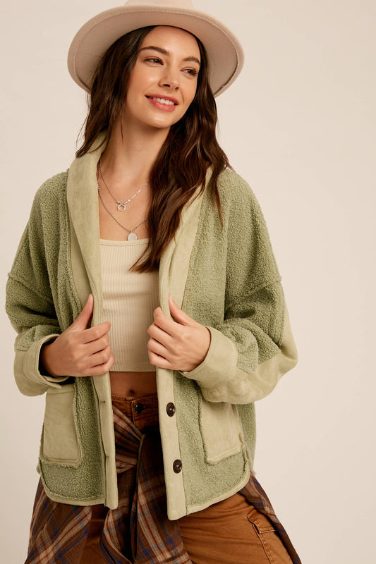 Cozy Oversized Fleece Jacket