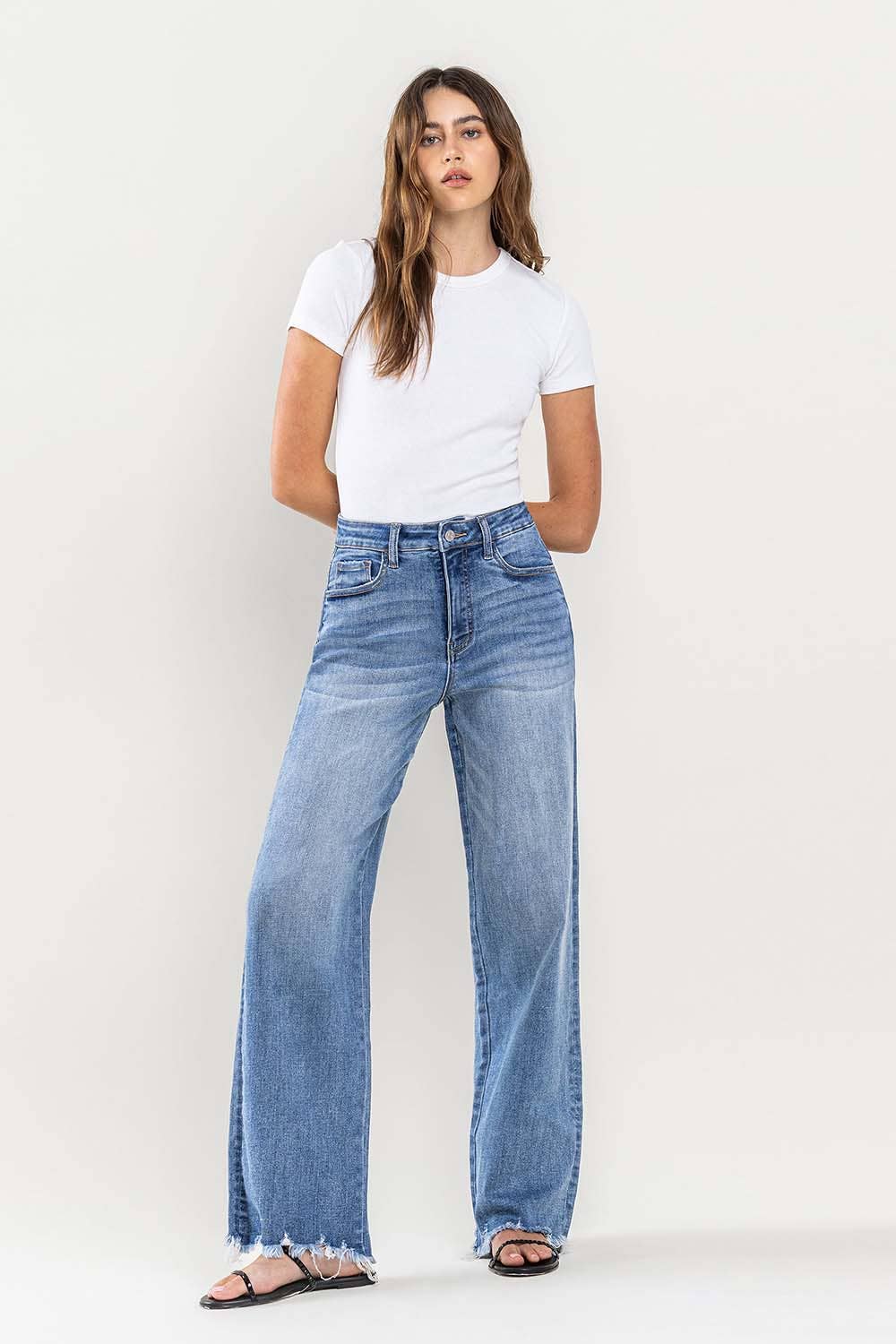 Vintage High Rise Loose Fit Jeans