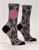 Most Likely to Say it to Your Face Crew Socks