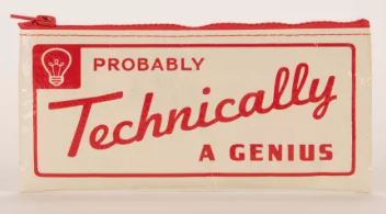Probably a Genius Pencil Case