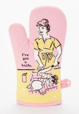 I've Got a Knife Oven Mitt