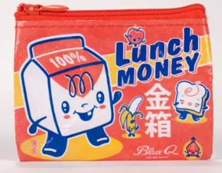 Lunch Money Coin Purse