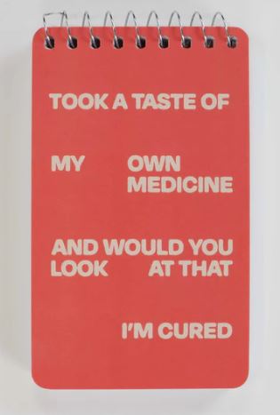 My Own Medicine Notebook