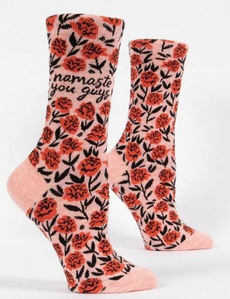 Namaste You guys Crew Socks