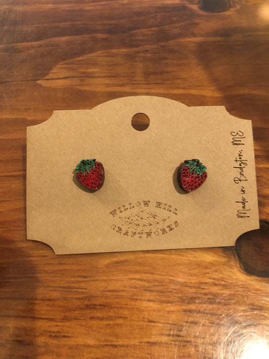 Strawberry Studs