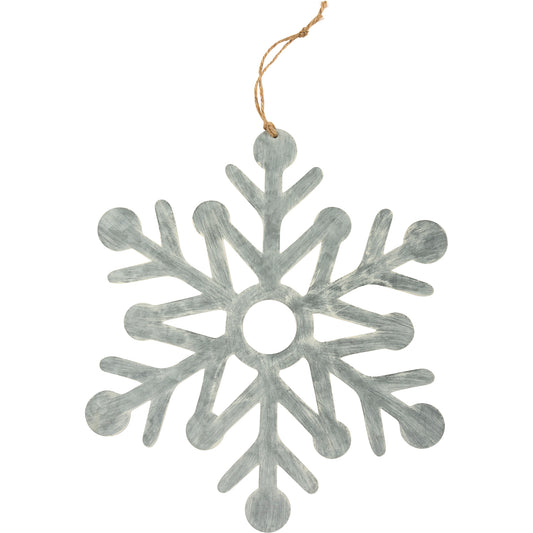 Large Metal Snowflake