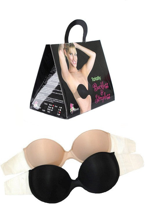 Backless Strapless Stick-on Bra Cups