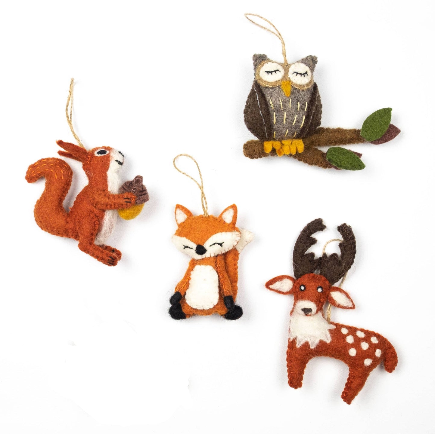 Ornaments Forest Animals