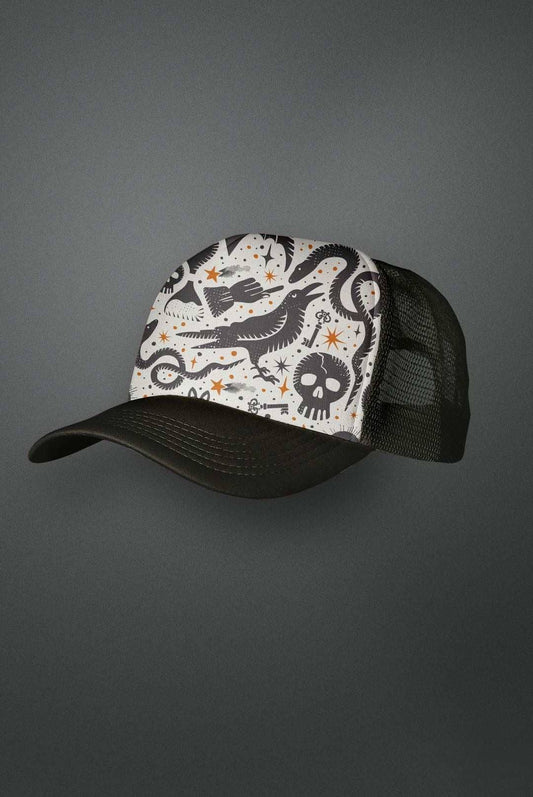 Spooky Halloween Trucker Hat